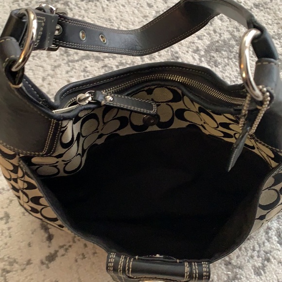 GENUINE Coach bag + matching wallet - Picture 4 of 10